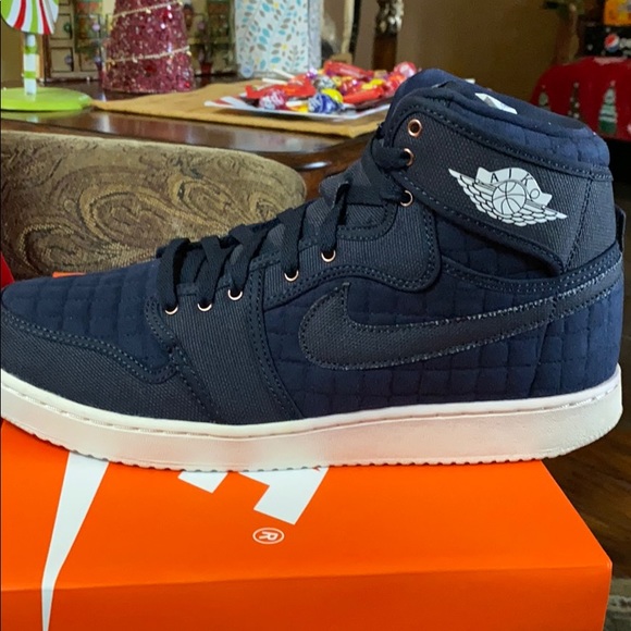 jordan 1 retro ajko blue quilted